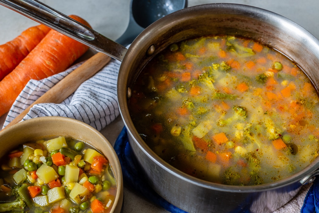 Vegetable Soup Recipe Easy