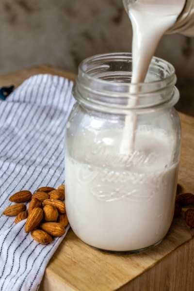 Oatmeal with Almond Milk - A Kind Spoon