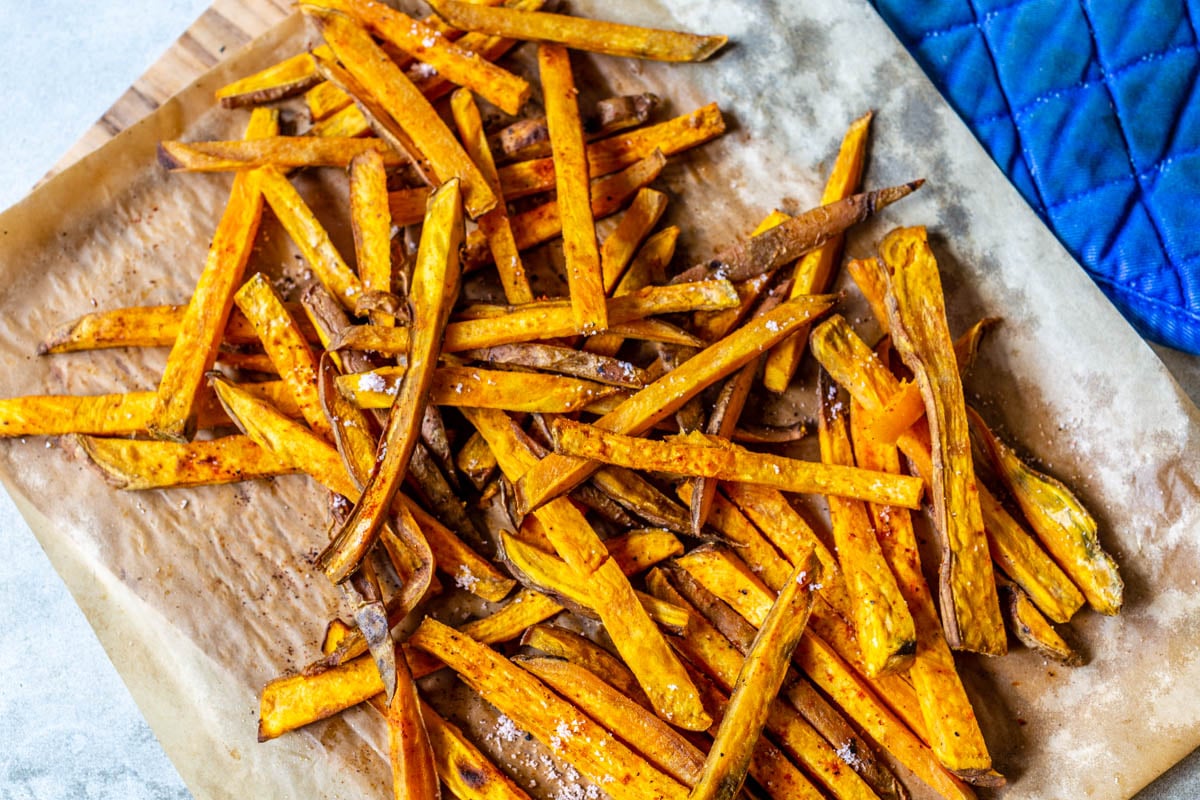 Sweet Potato Oven Fries Recipe