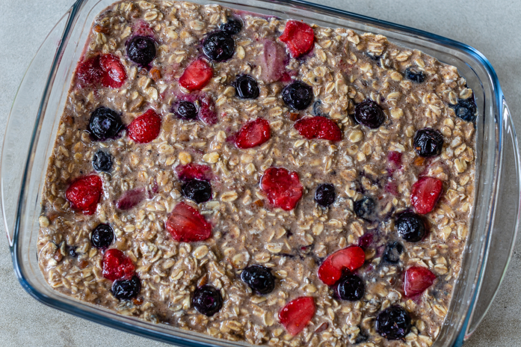 Recipe for Baked Oatmeal