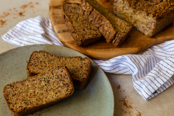 Almond Flour Zucchini Bread - A Kind Spoon