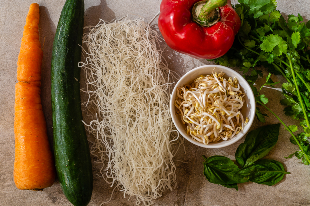 Recipe for Vermicelli Noodles Ingredients