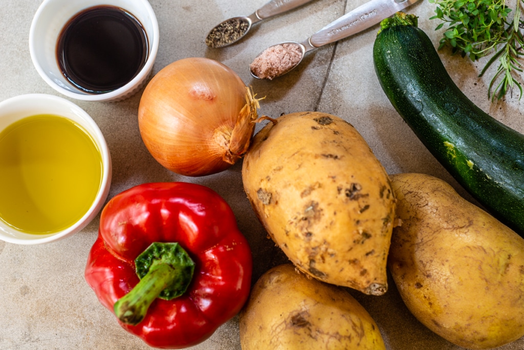 Roasted Vegetables How To Ingredients