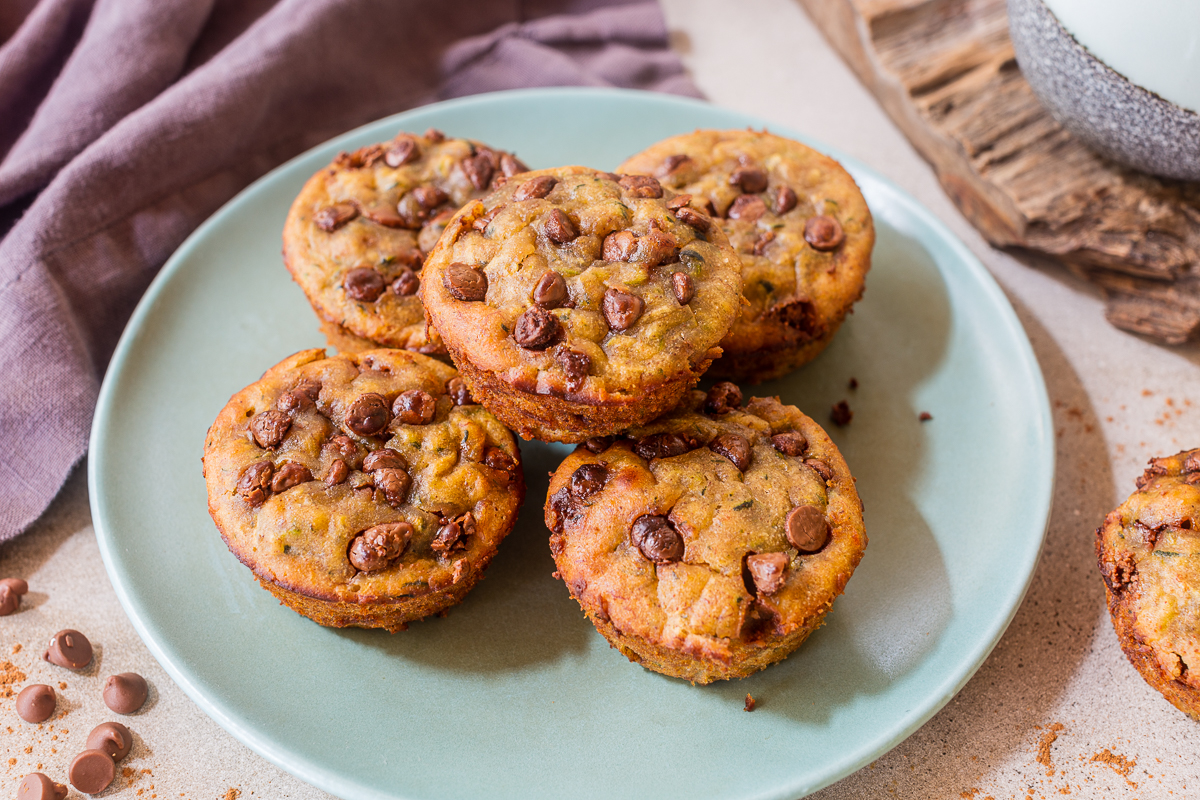 Chocolate Chip Zucchini Muffins