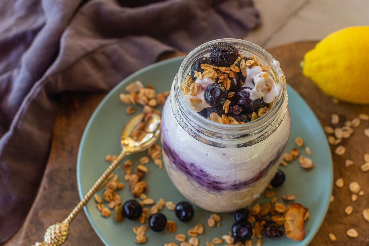 Almond Milk Overnight Oats