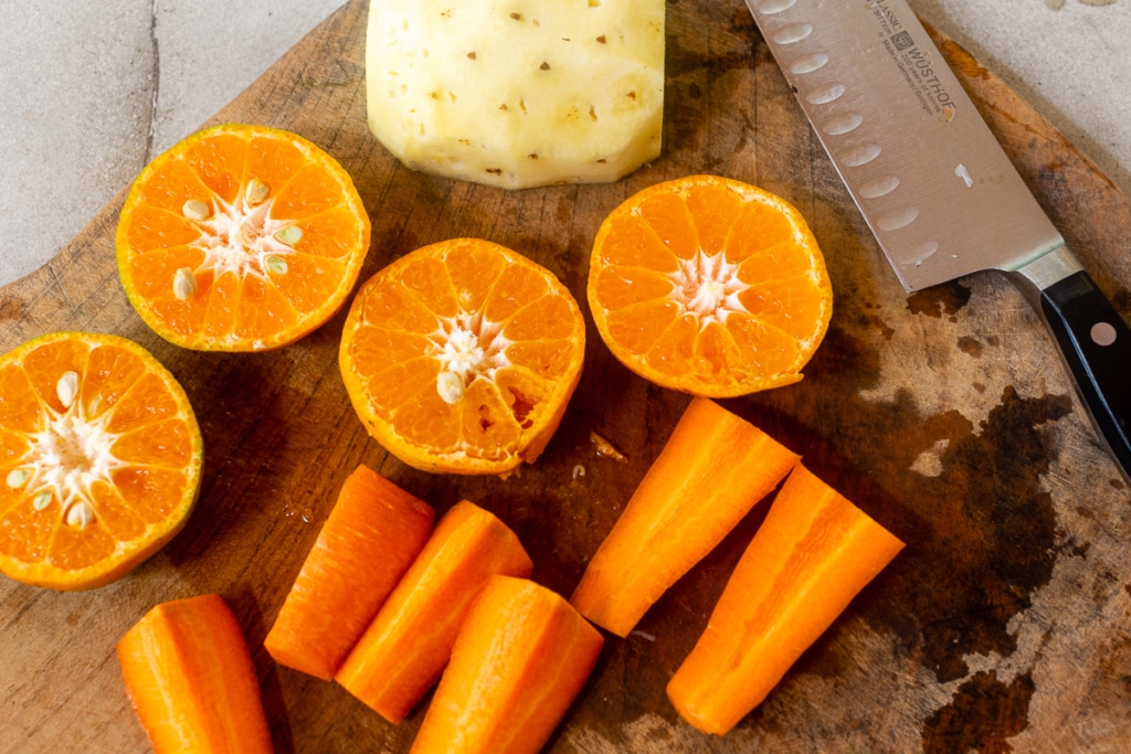 Recipe for Carrot Juice Ingredients