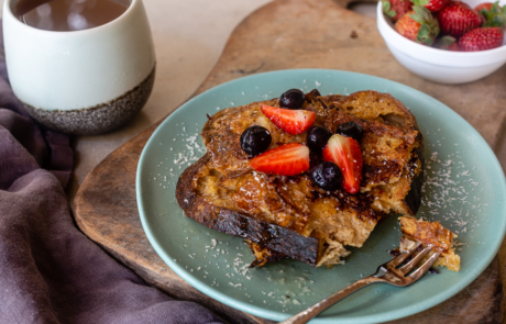 French Toast with Almond Milk